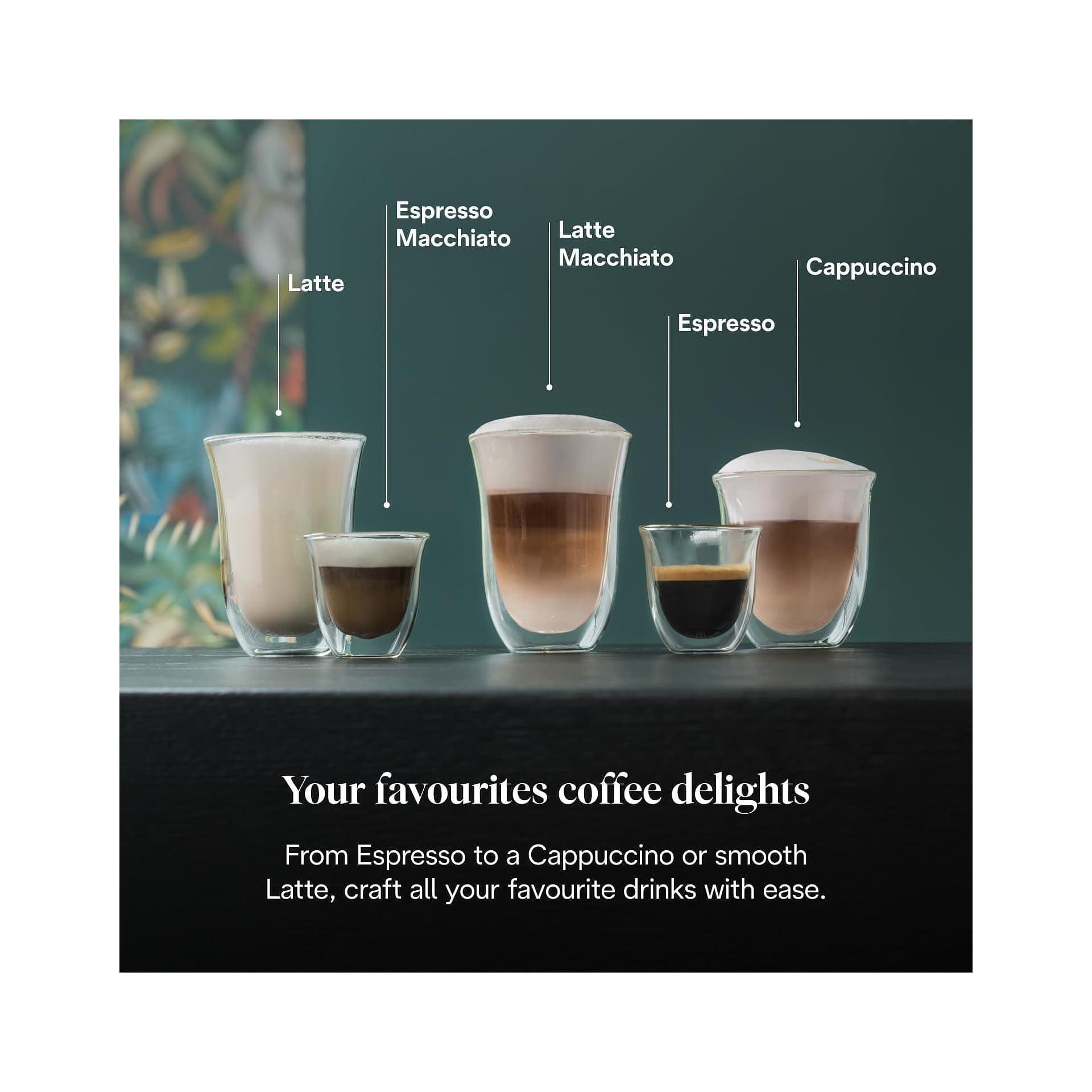 Кафемашина - De'Longhi Dedica Style EC 685.W 15 bar, 1 l резервоар, дюза за мляко, E.S.E. подложки, бяла 6