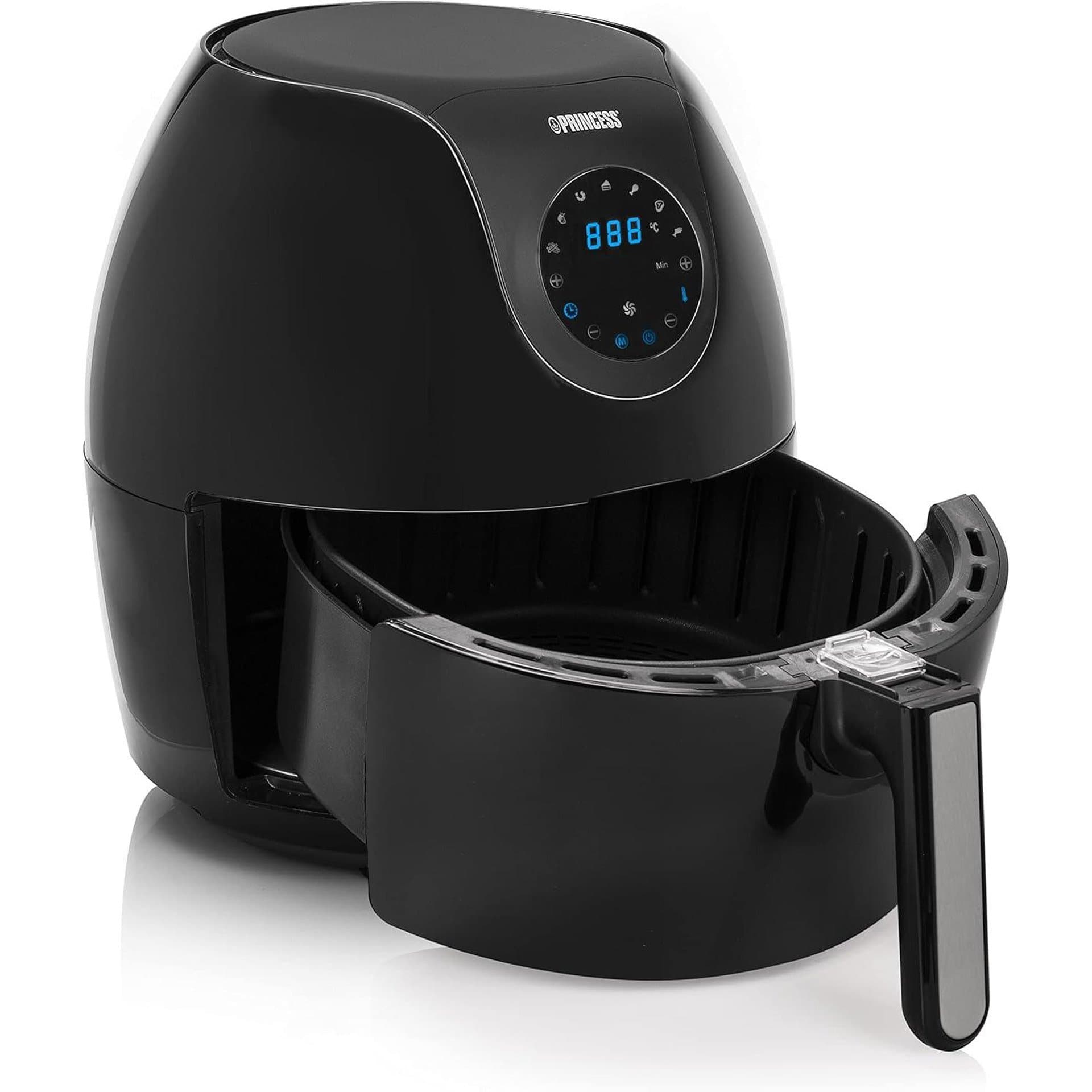 Фритюрник с горещ въздух – Princess Aerofryer XXL 182050 – 5.2L, 1700W, 7 програми, дигитален тъчскрийн, черен 3
