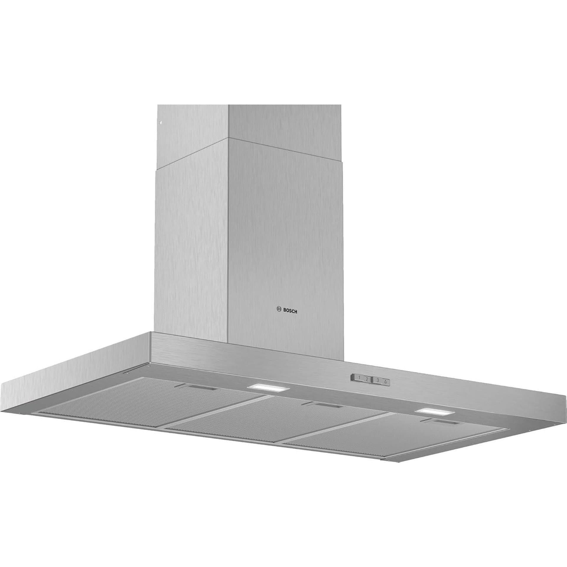 Стенен абсорбатор - Bosch DWB96BC50 90 cm 3 степени LED