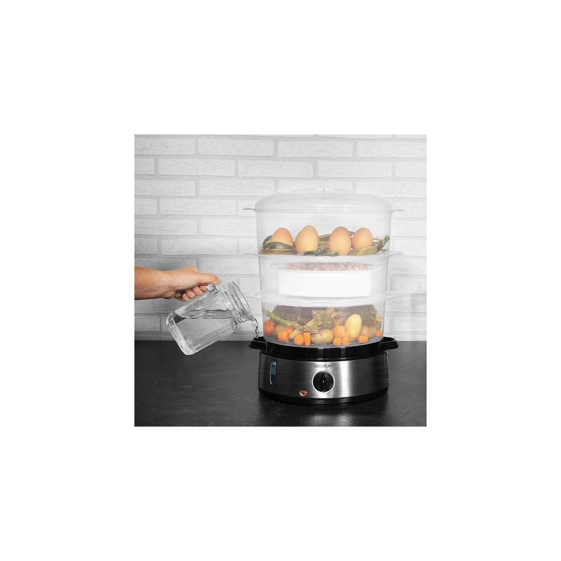 Уред за готвене на пара - Cecotec Vapovita 3000 Inox 800 W 9 L 2