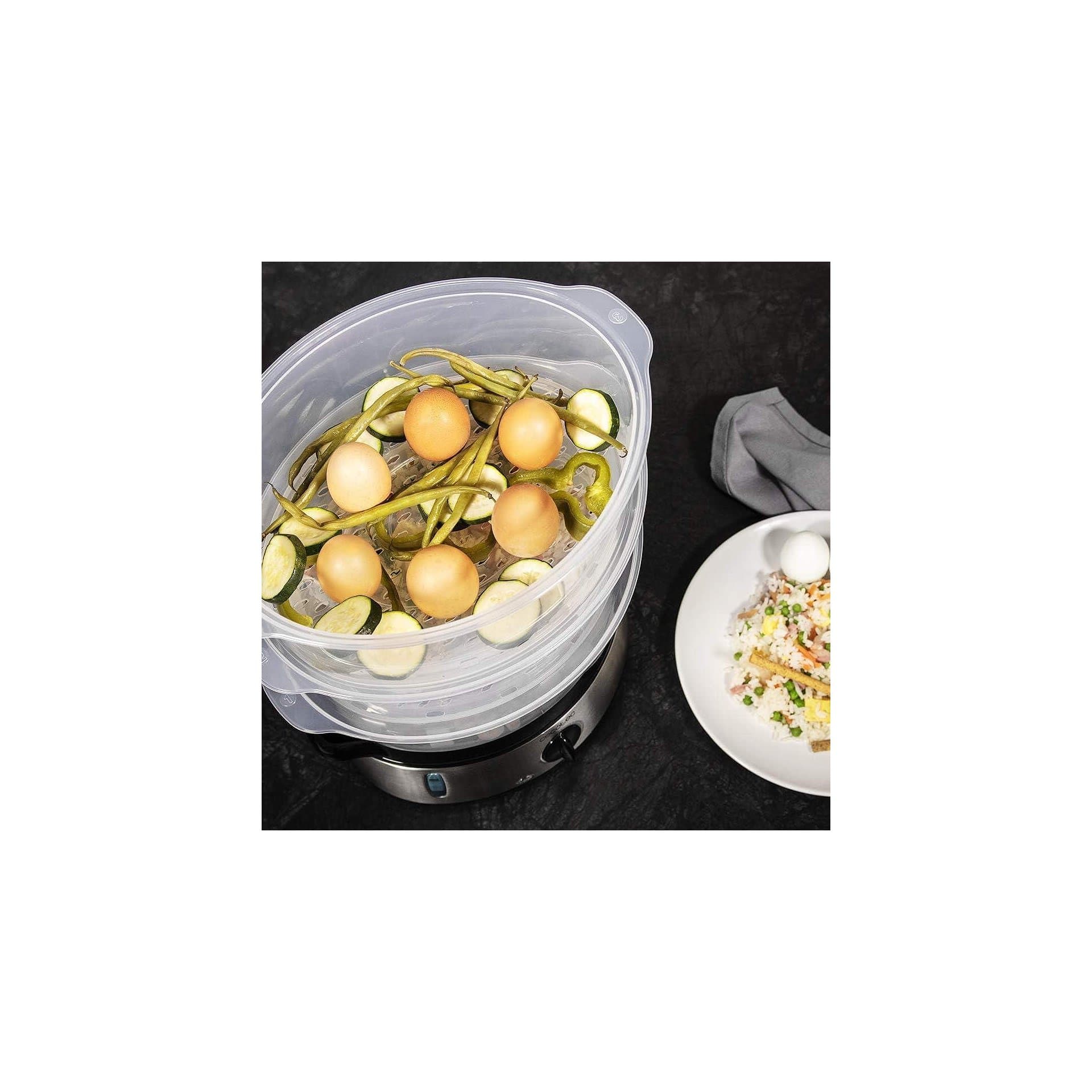 Уред за готвене на пара - Cecotec Vapovita 3000 Inox 800 W 9 L 4