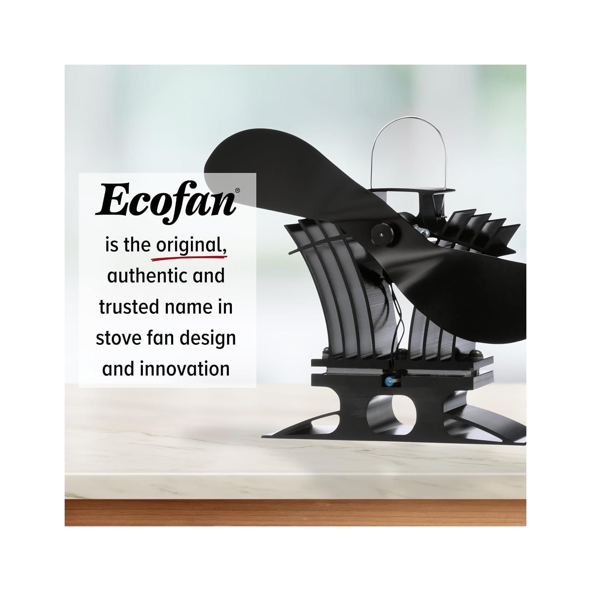 Вентилатор за печка на дърва - Ecofan Belair 237 m3 h перка 22.86 cm 5