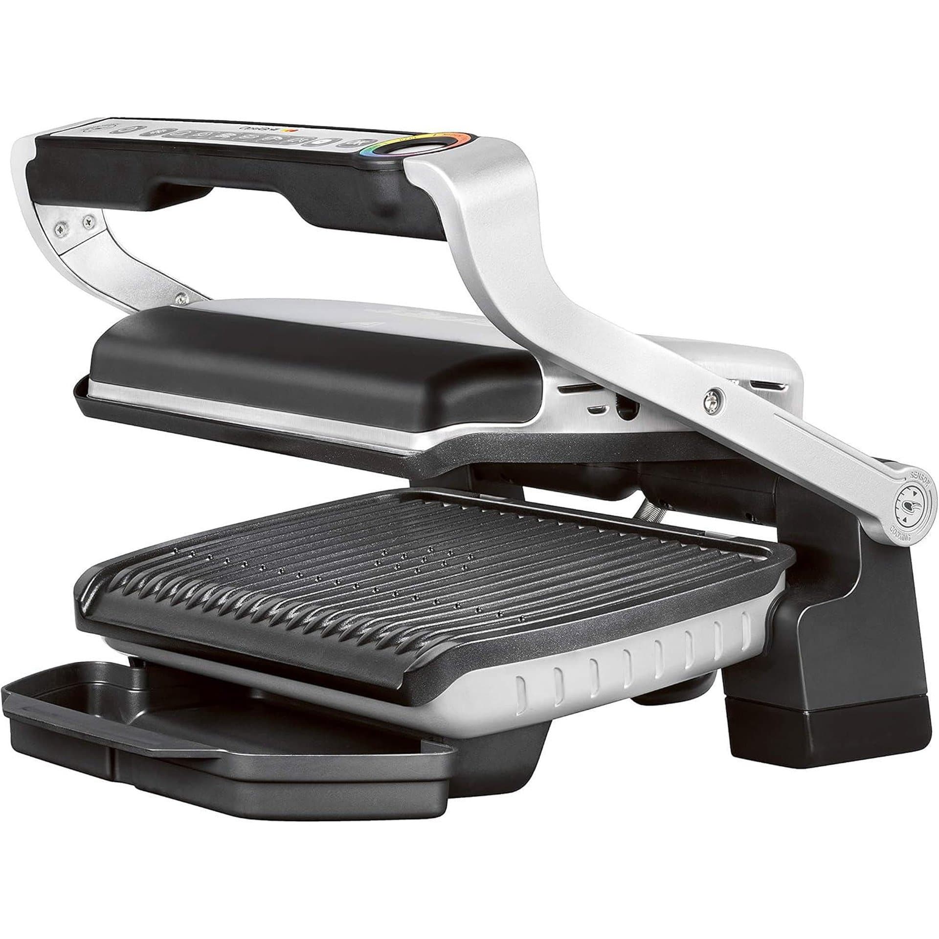 Електрически контактен грил - Tefal OptiGrill GC705D16 6 програми неръждаема стомана