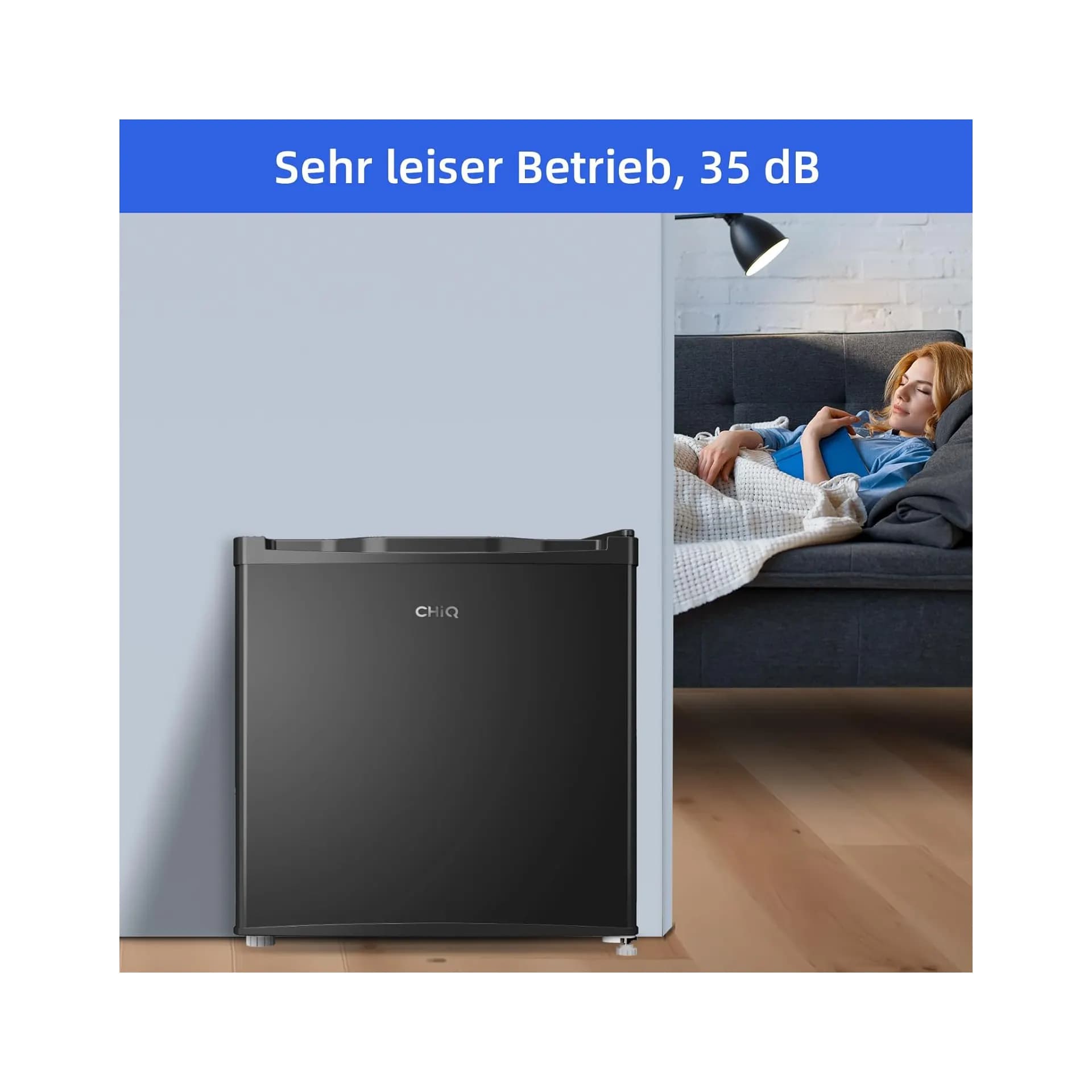 Мини хладилник - CHiQ 46 L 35 dB компактен 9