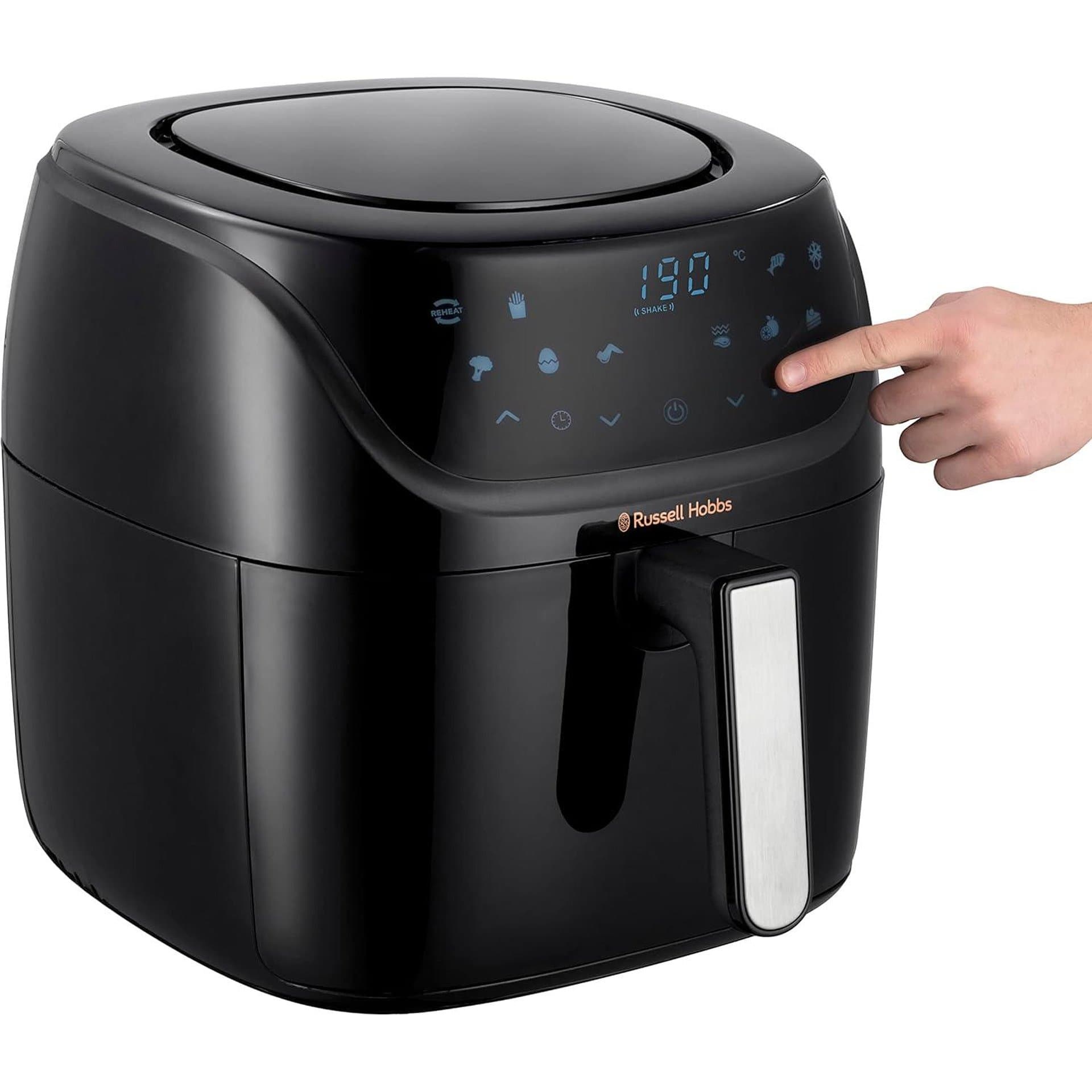 Фритюрник с горещ въздух – Russell Hobbs SatisFry XXL 8 L Rapid AirFryer 27170-56 1800 W 10 програми 220 °C 2