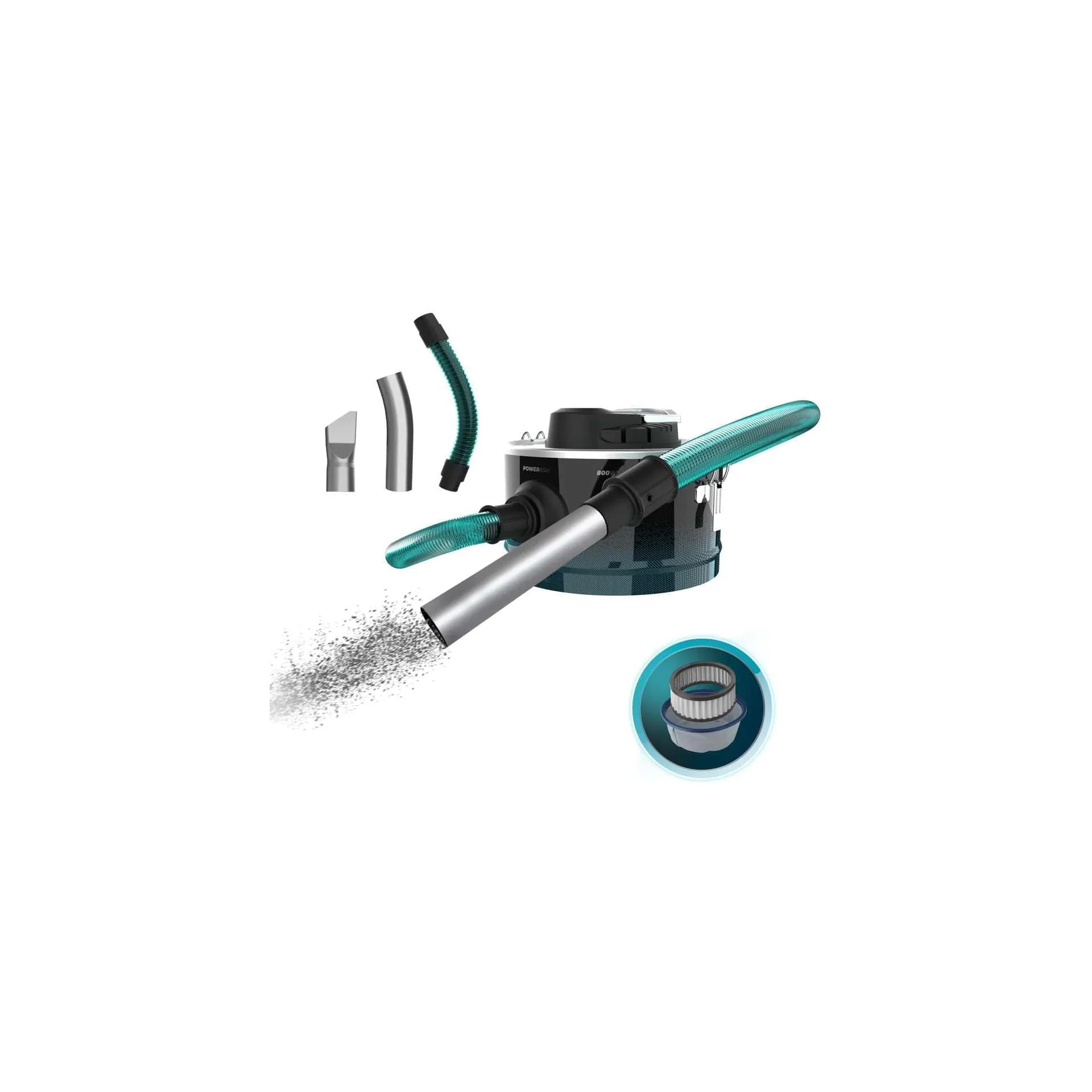 Прахосмукачка за пепел - Cecotec Conga Ash 2000 Home 10L 800W 14 kPa
