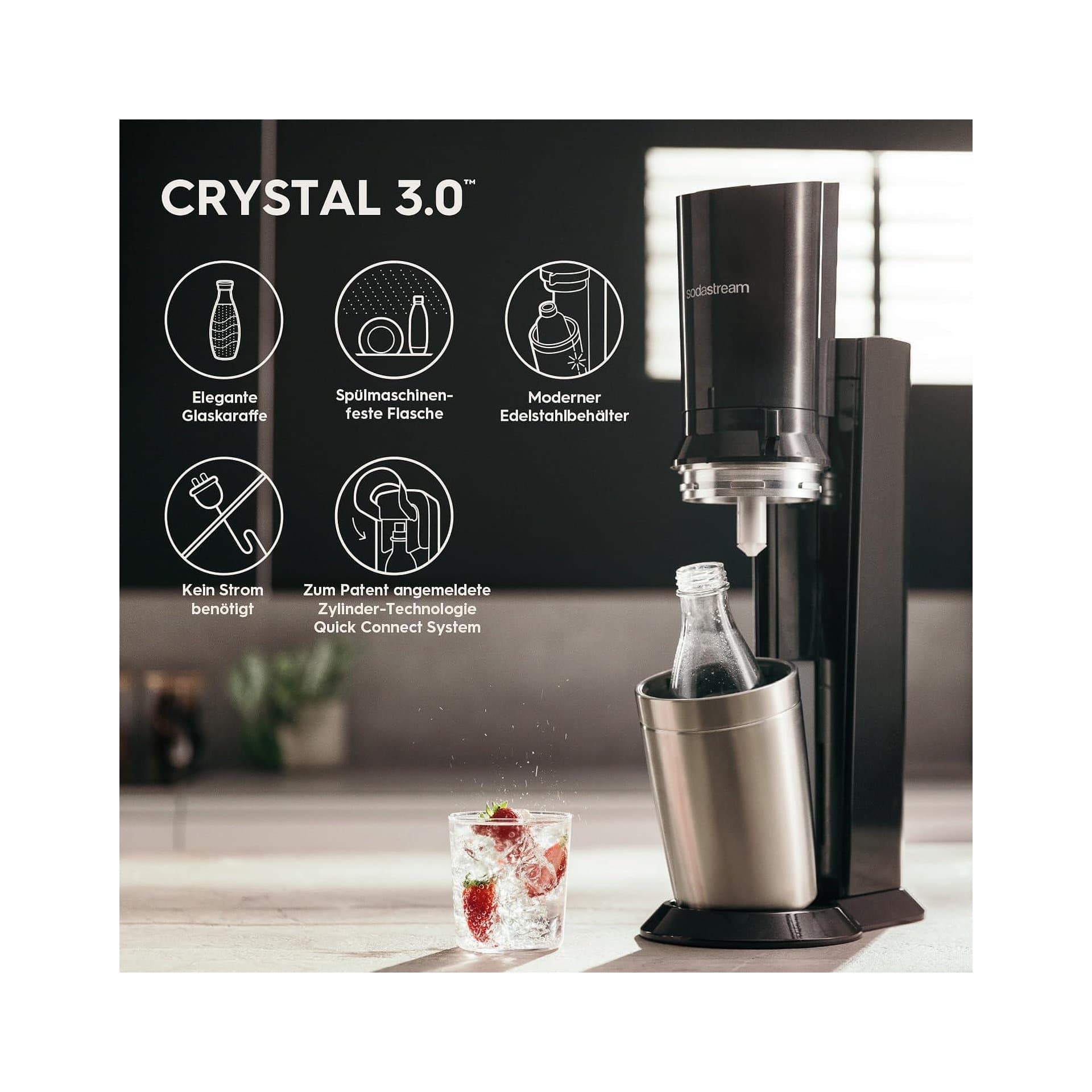 Уред за газирана вода - SodaStream Crystal 3.0 Quick Connect 3