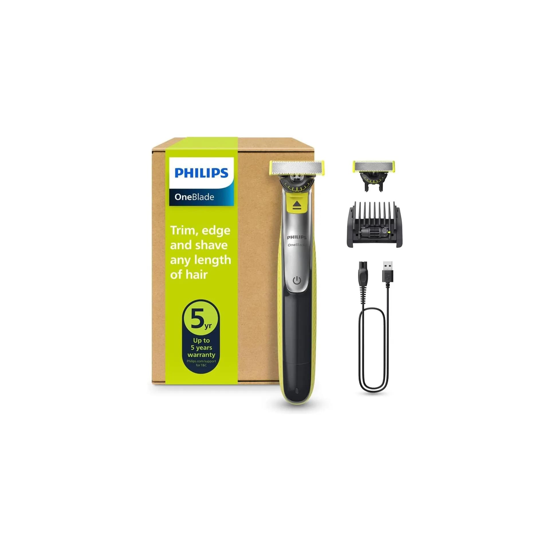 Тример с функция за бръснене - Philips OneBlade 360 QP2734 30
