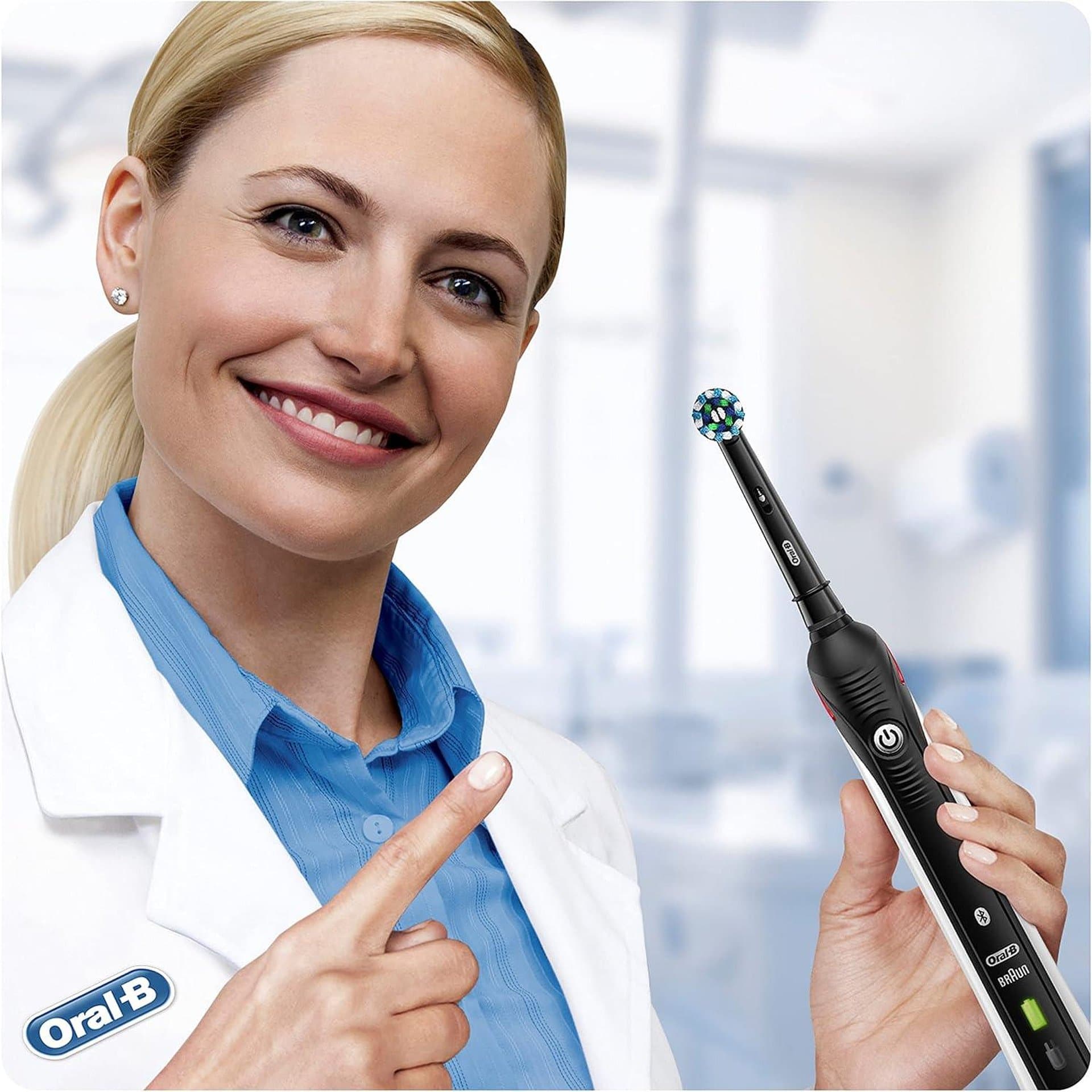 Електрическа четка за зъби - Oral B Smart 4 4500 черна 5