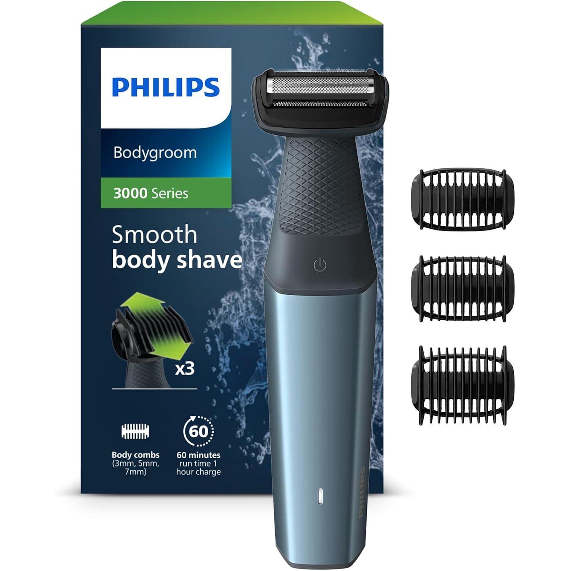 Тример за тяло - Philips Bodygroom Series 3000 BG3027 60 min