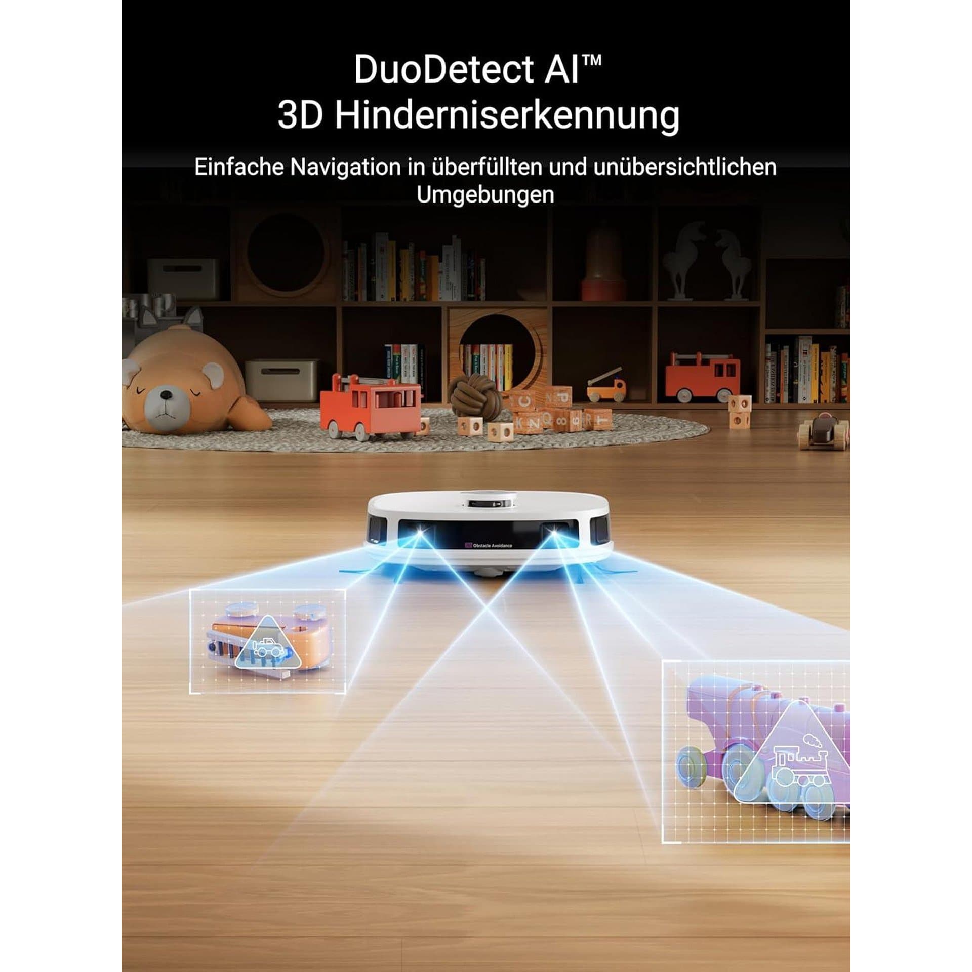 Eureka J12 Ultra Робот-Прахосмукачка и Моп с Автоматична Станция, 5000 Pa, LiDAR & AI навигация 4