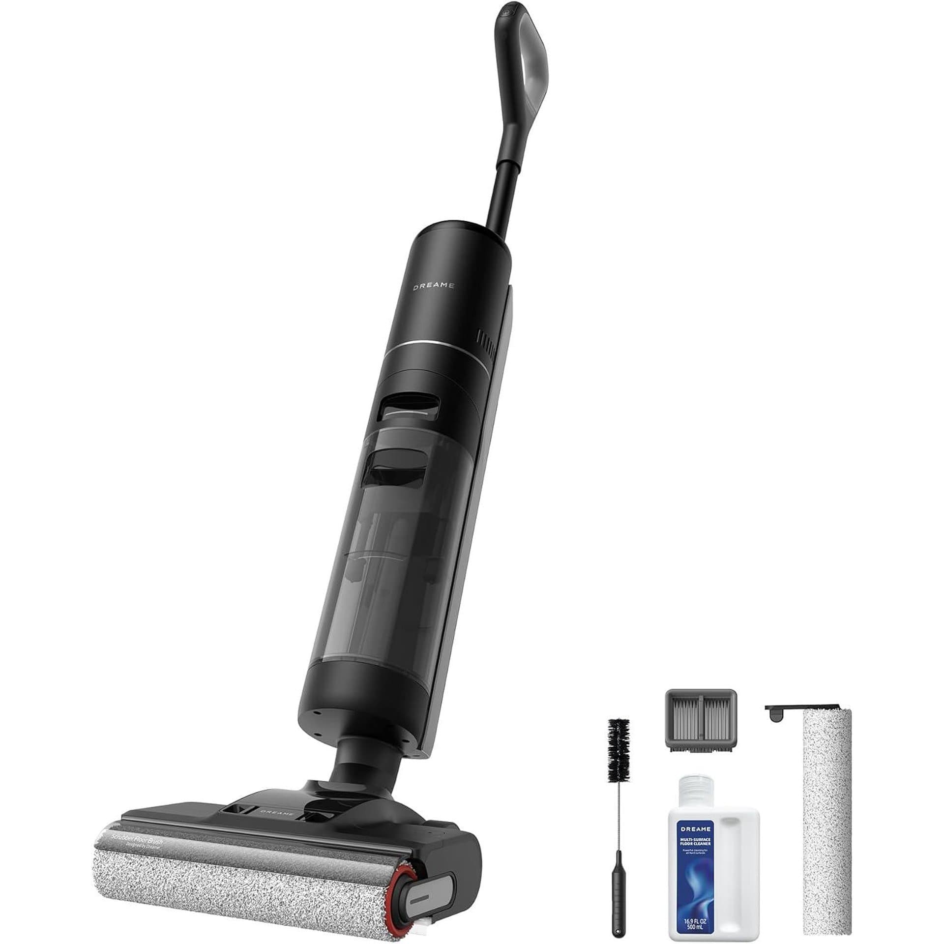 Права прахосмукачка - Dreame H12 Pro Ultra 16000Pa, самопочистване с гореща вода 60°C, 30 мин сушене, двойно почистване на ръбове