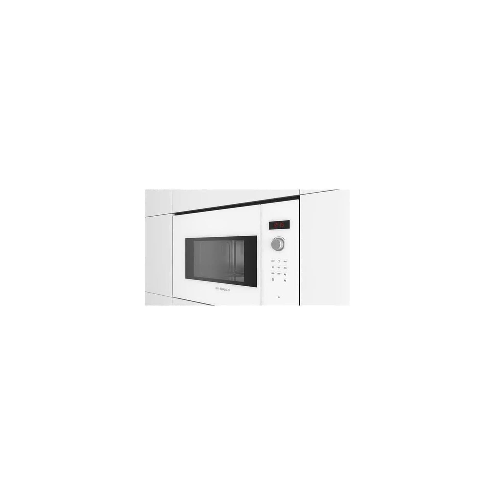 Микровълнова фурна за вграждане - Bosch BFL523MW1F Serie 4 20 L бял 4
