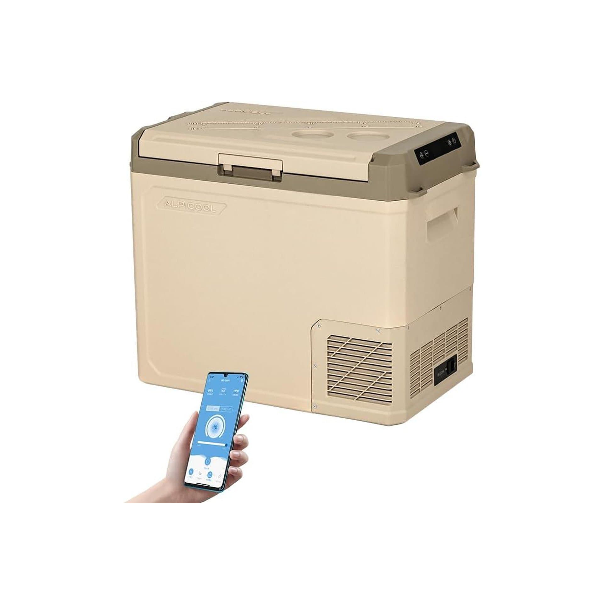 Преносима хладилна кутия с компресор - Alpicool GE50 50 L -20 до 20 C 12 24 V