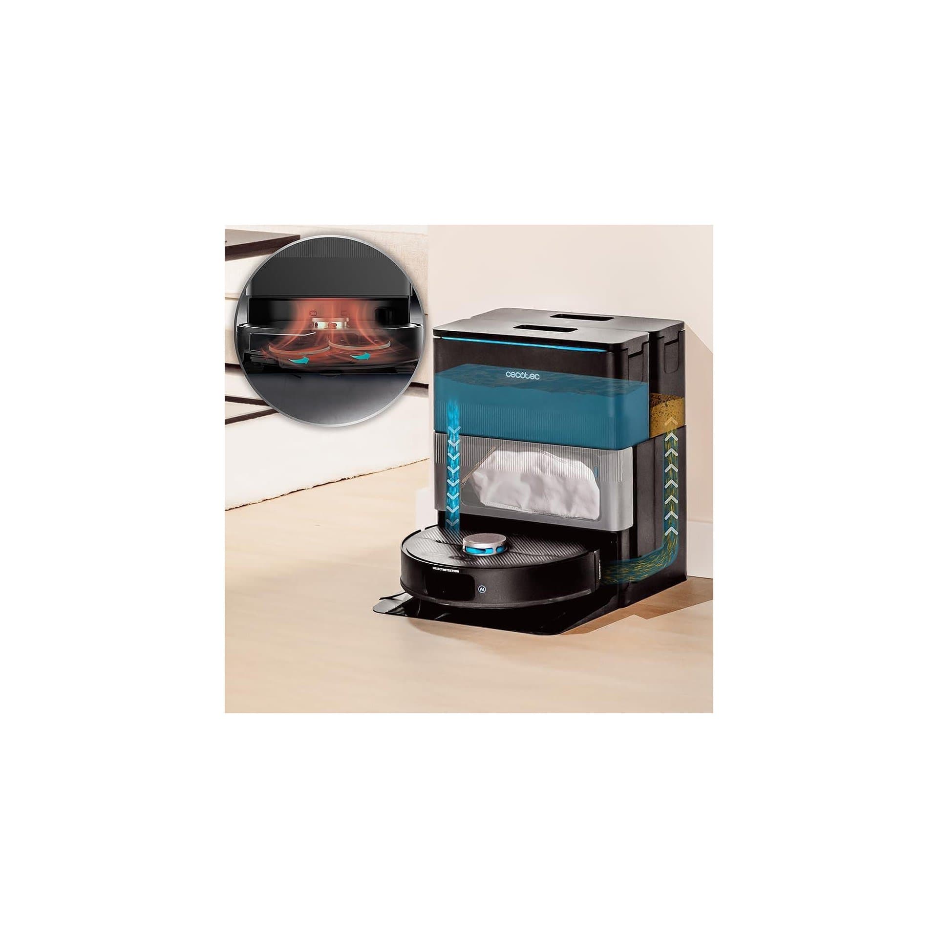 Робот прахосмукачка - Cecotec Conga X70 15000 Pa станция 4 в 1 2