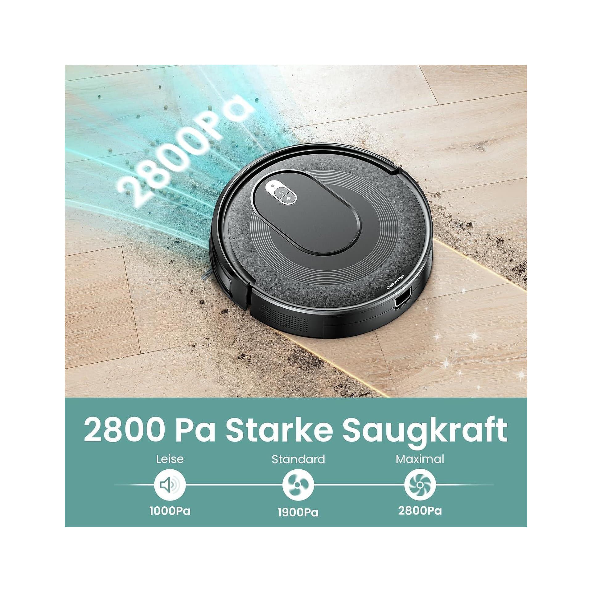 Робот прахосмукачка - Vexilar 2800 Pa 120 мин контейнер 720 ml 2