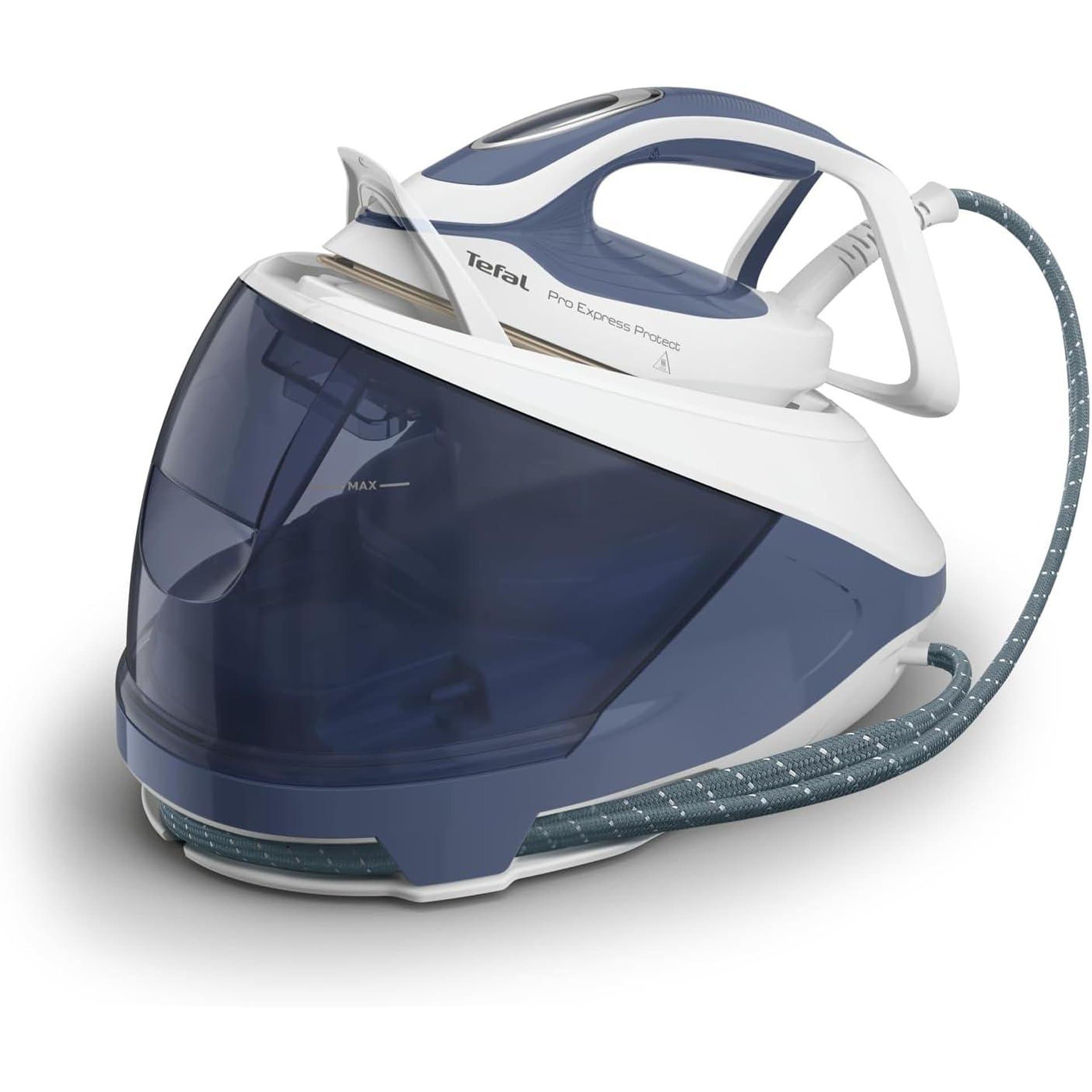 Ютия с парогенератор – Tefal Pro Express Protect GV9225 7.6 bar 140 g/мин 550 g/мин силен поток пара антиваровиков колектор вертикална пара